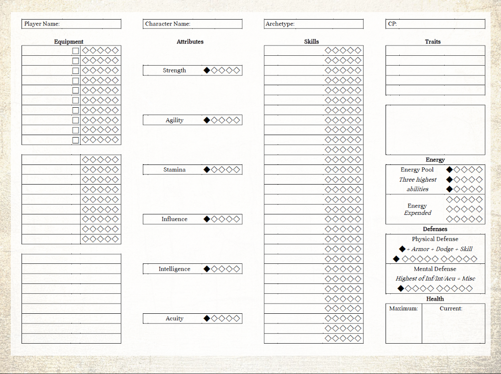 heroforge 3.5 character sheet