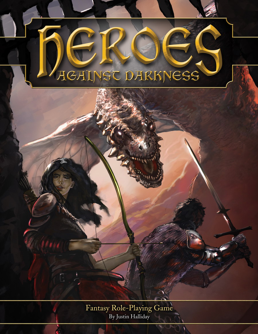 Heroes Against Darkness - Cover